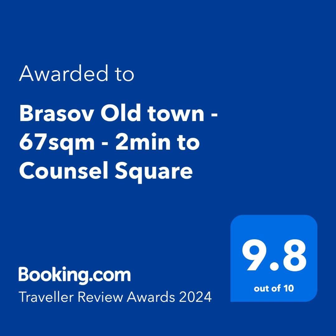 Brasov Centrul Vechi - 67Sqm - 2Min To Counsel Square Apartment Екстериор снимка
